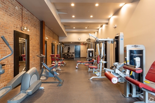 TrolleyLofts fitness center modern gym equipment