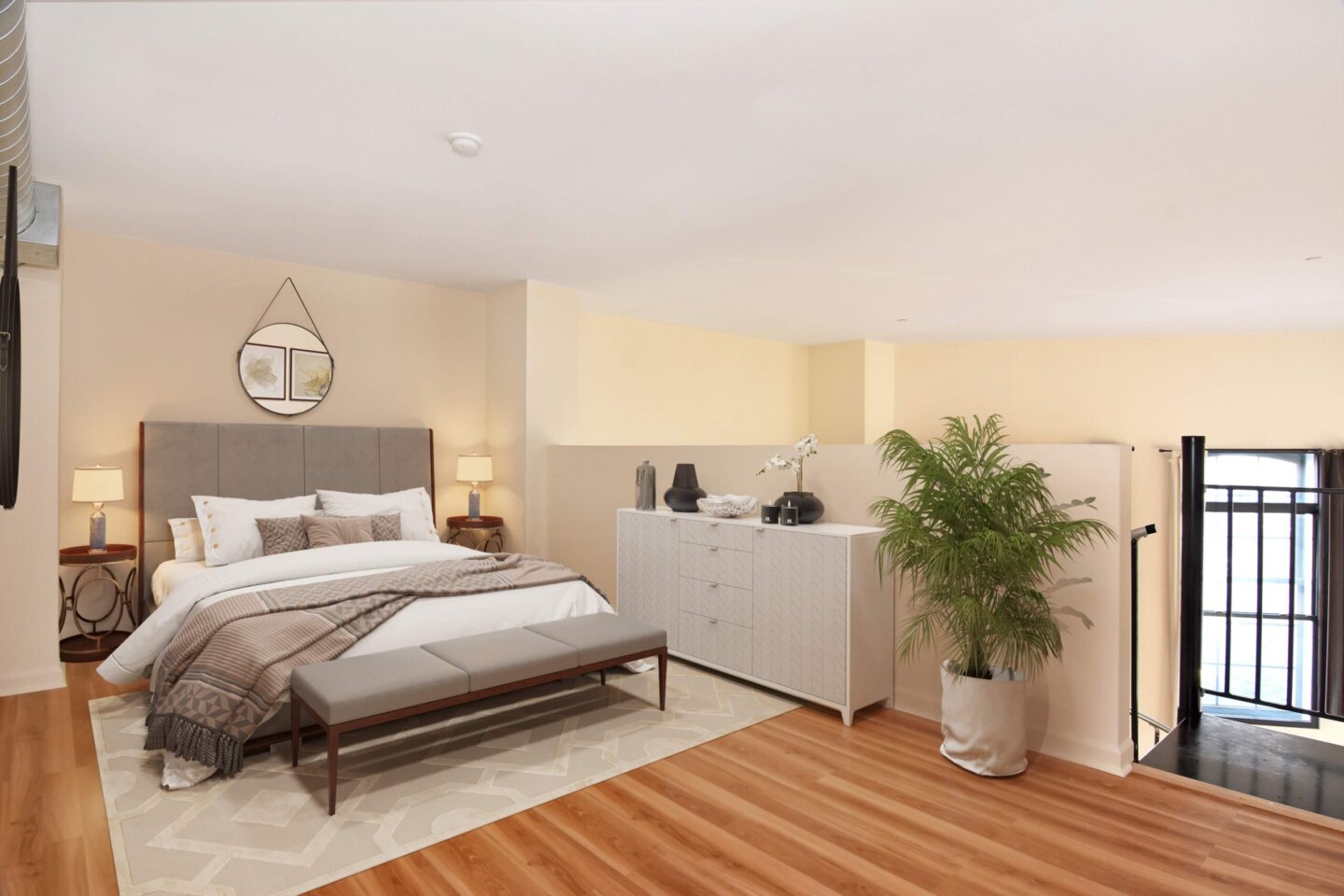 TrolleyLofts loft bedroom upstairs design